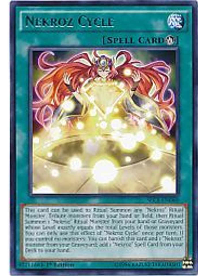 Nekroz Cycle - SECE-EN060 - Rare 1st Edition 1