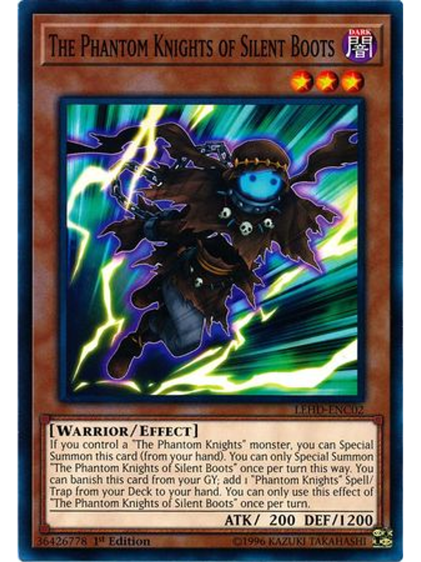 The Phantom Knights of Silent Boots - LEHD-ENC02 - Common 1st Edition 1