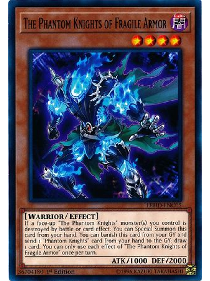The Phantom Knights of Fragile Armor - LEHD-ENC05 - Common 1st Edition 2