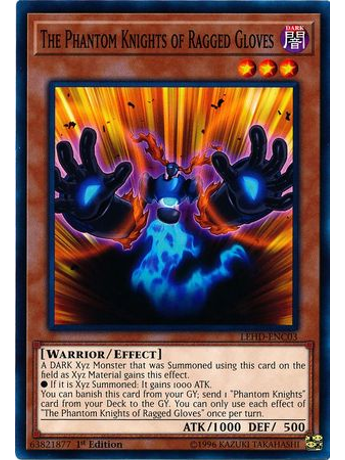 The Phantom Knights of Ragged Gloves - LEHD-ENC03 - Common 1st Edition 2