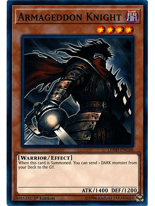 Armageddon Knight - LEHD-ENC06 - Common 1st Edition