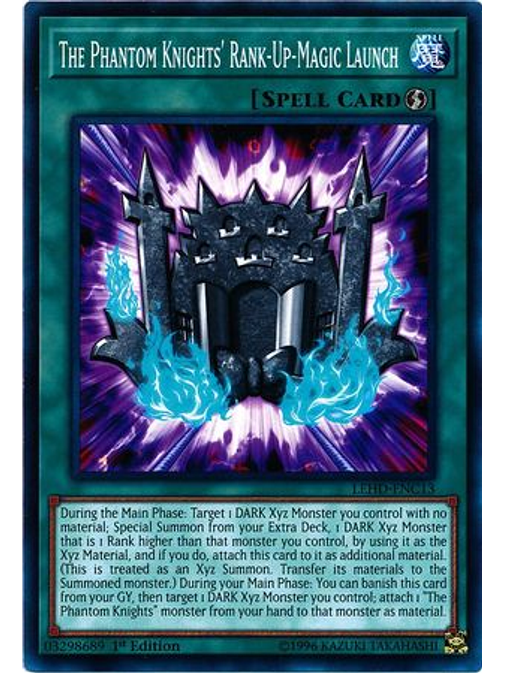 The Phantom Knights' Rank-Up-Magic Launch - LEHD-ENC13 - Common 1st Edition 2