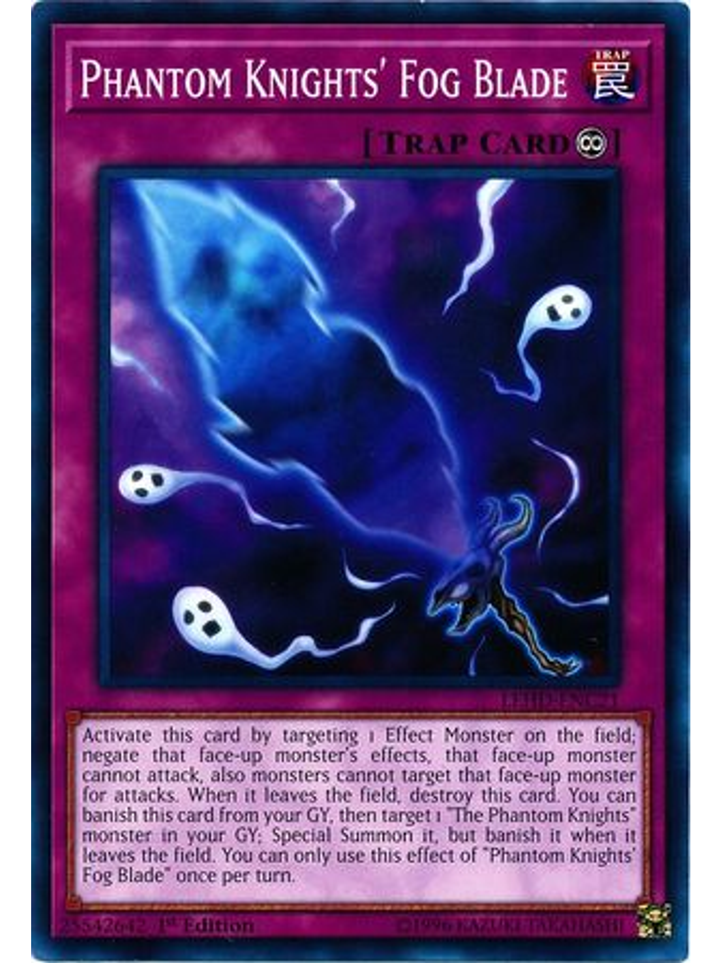 Phantom Knights' Fog Blade - LEHD-ENC21 - Common 1st Edition 1