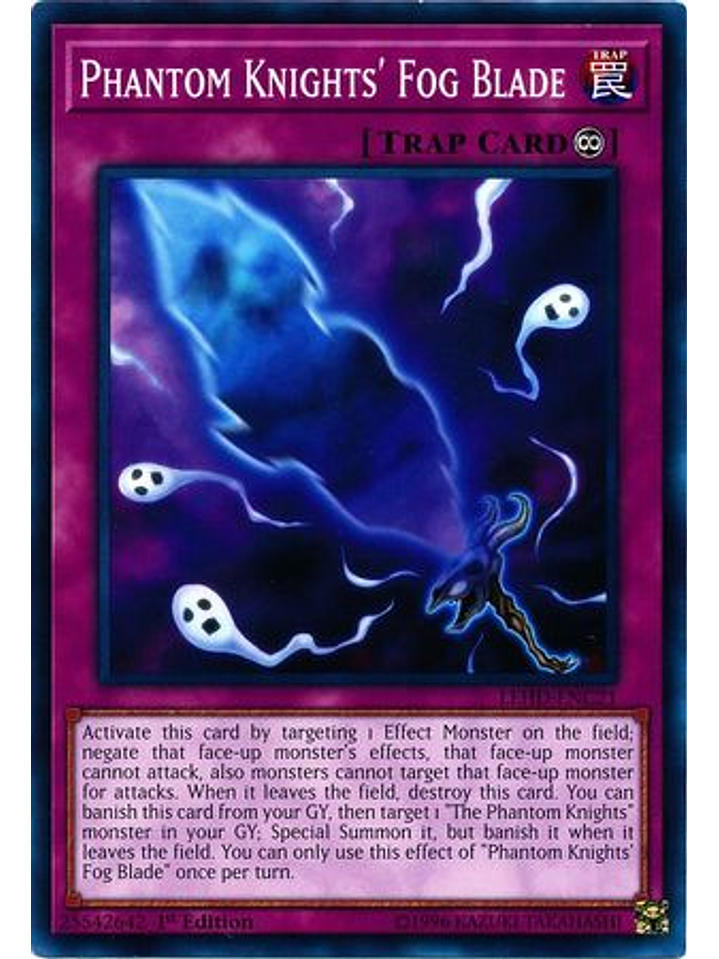 Phantom Knights' Fog Blade - LEHD-ENC21 - Common 1st Edition 1
