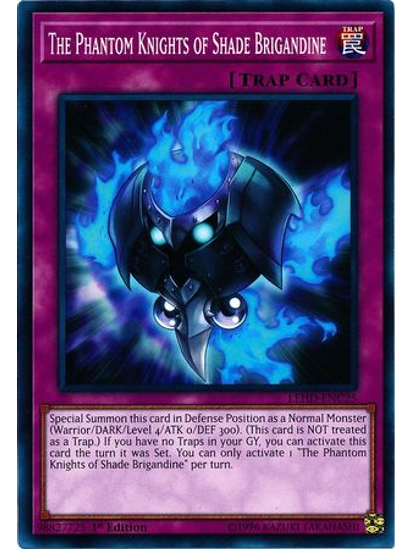 The Phantom Knights of Shade Brigandine - LEHD-ENC25 - Common 1st Edition 1