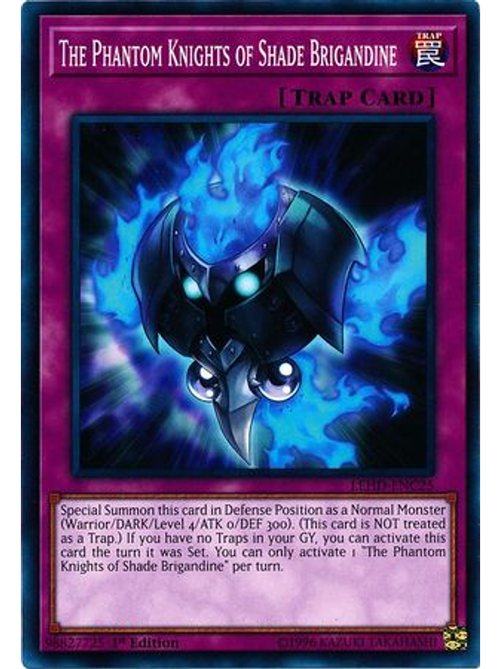 The Phantom Knights of Shade Brigandine - LEHD-ENC25 - Common 1st Edition 1