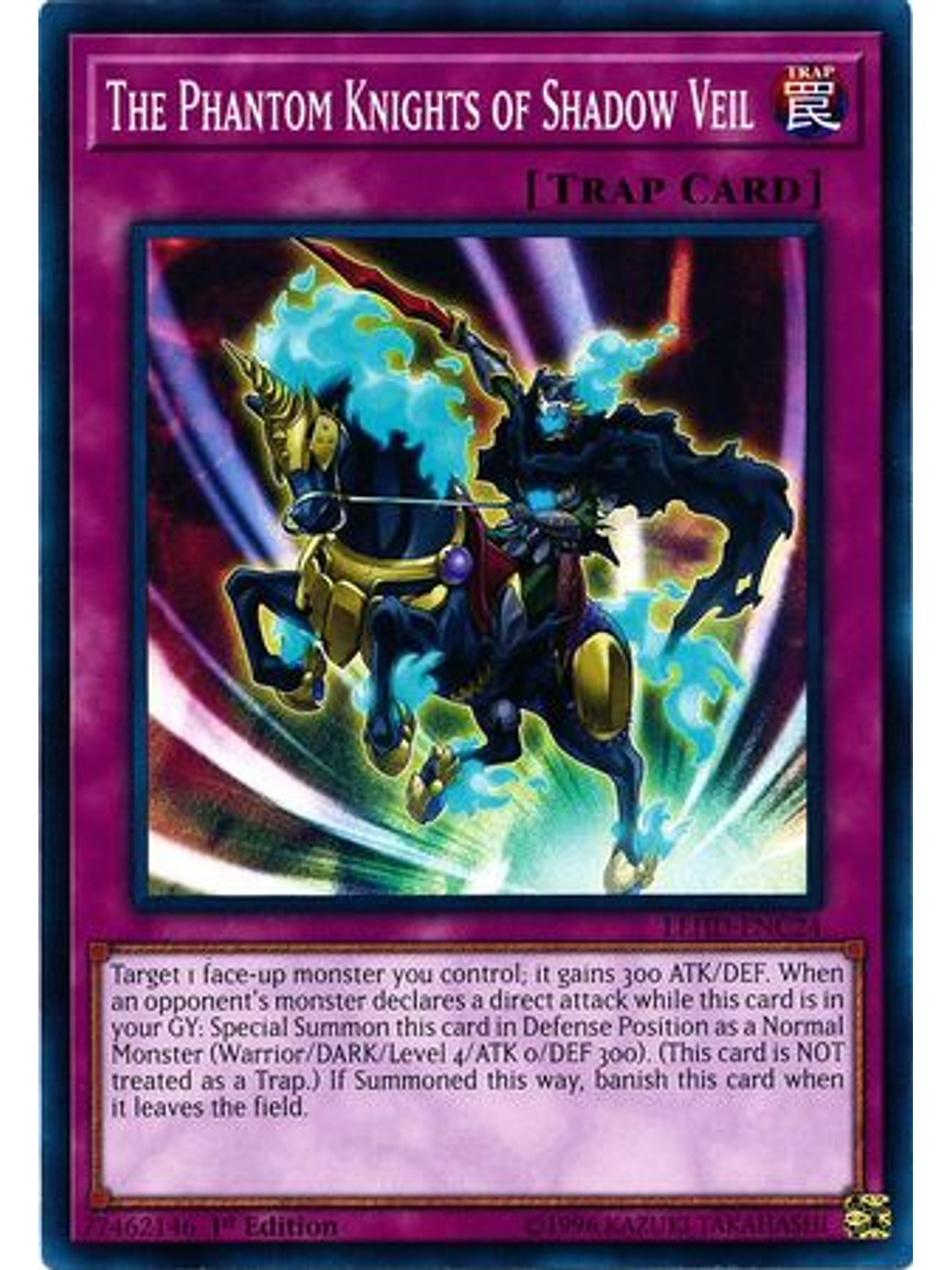 The Phantom Knights of Shadow Veil - LEHD-ENC24 - Common 1st Edition 2