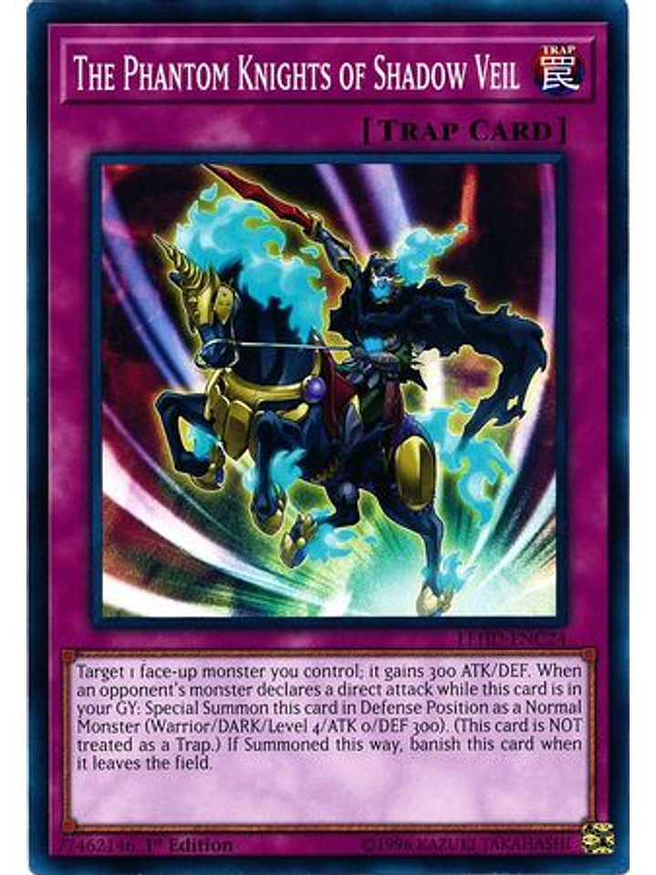 The Phantom Knights of Shadow Veil - LEHD-ENC24 - Common 1st Edition 2