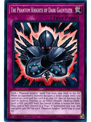 The Phantom Knights of Dark Gauntlets - LEHD-ENC26 - Common 1st Edition
