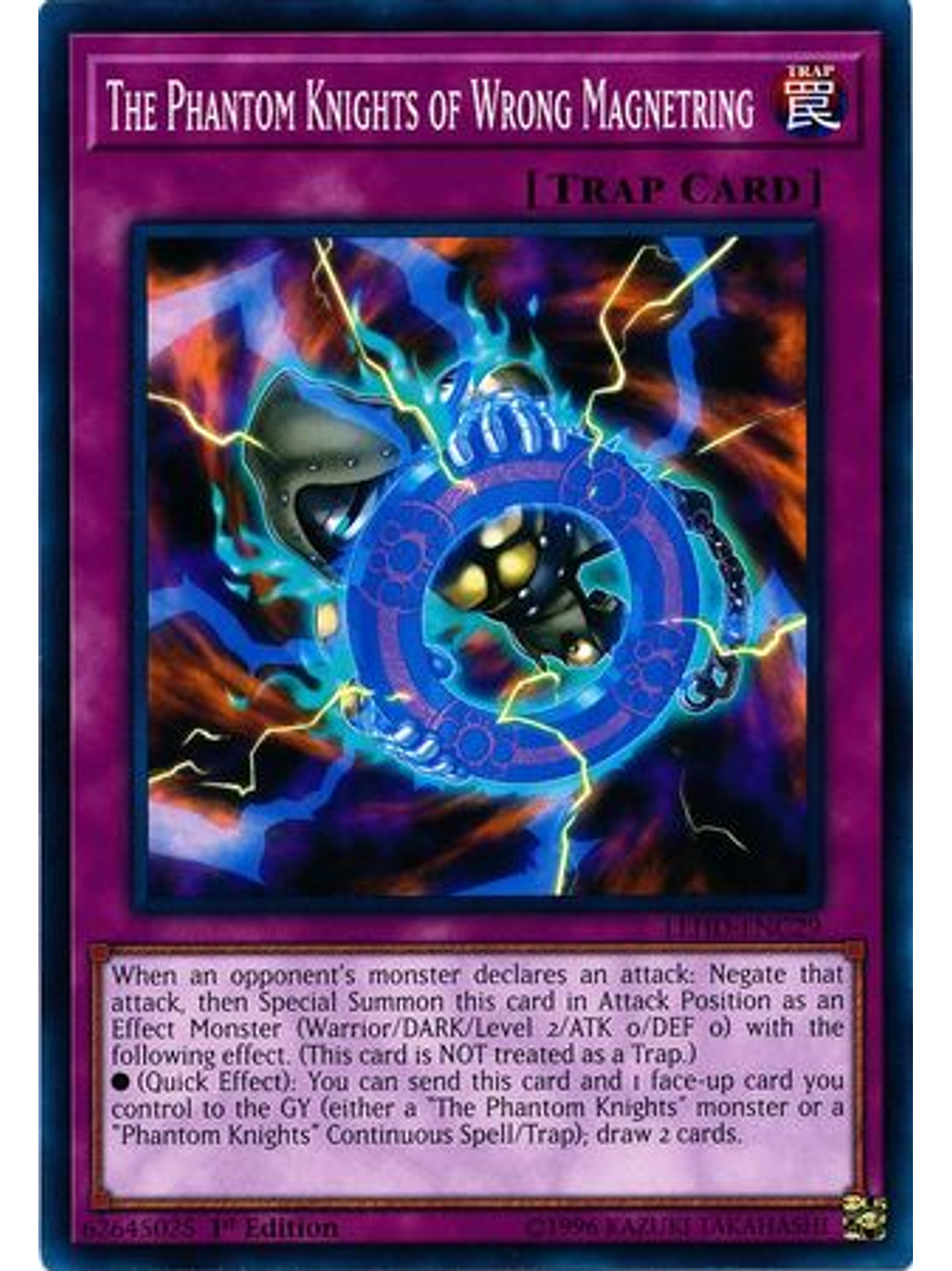 The Phantom Knights of Wrong Magnetring - LEHD-ENC29 - Common 1st Edition 2