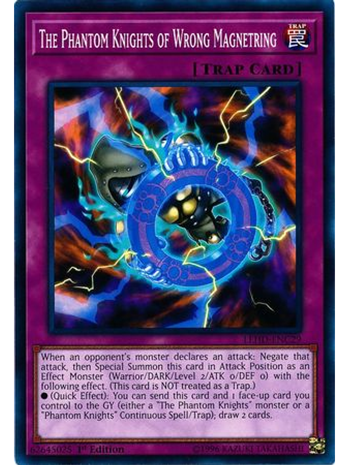 The Phantom Knights of Wrong Magnetring - LEHD-ENC29 - Common 1st Edition 2