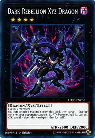 Dark Rebellion Xyz Dragon - LEHD-ENC33 - Common 1st Edition