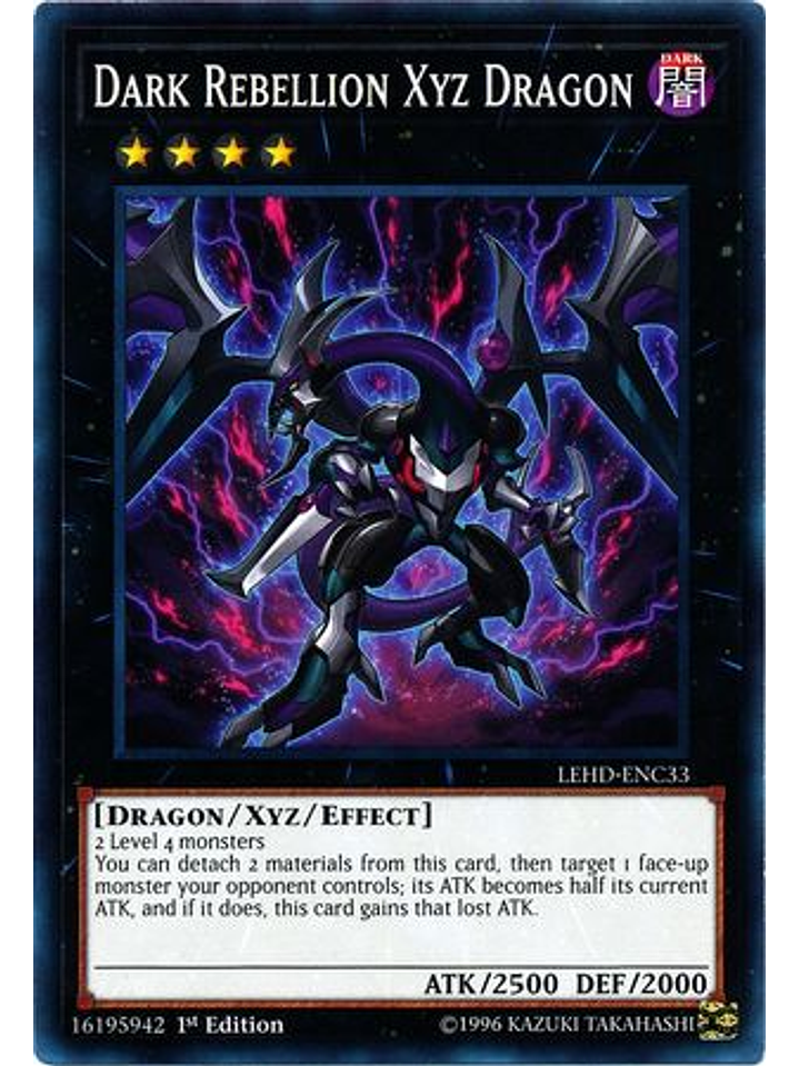 Dark Rebellion Xyz Dragon - LEHD-ENC33 - Common 1st Edition 1