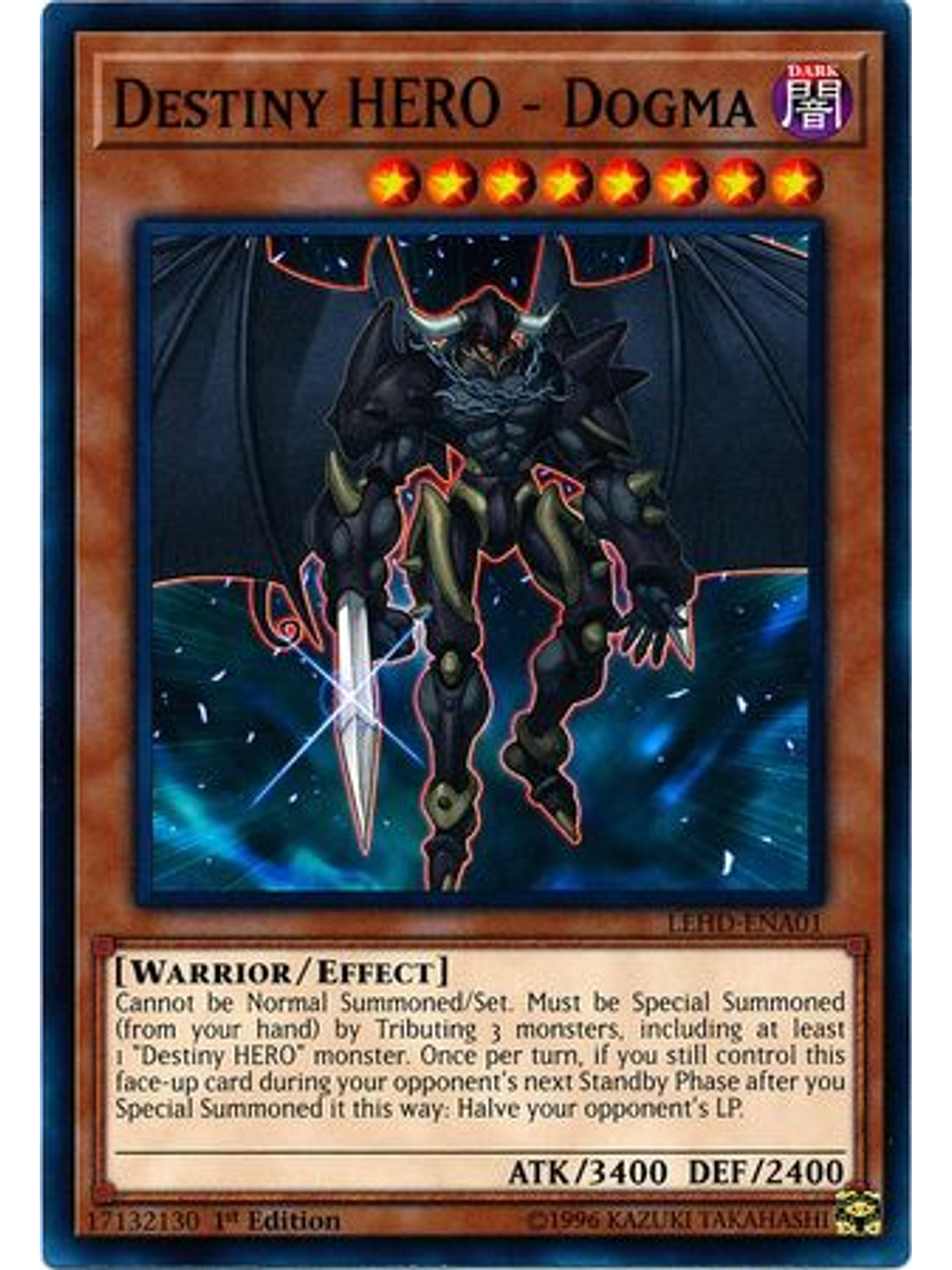 Destiny HERO - Dogma - LEHD-ENA01 - Common 1st Edition 1