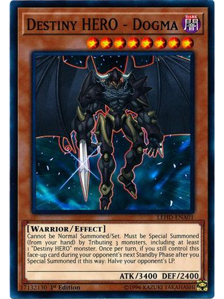 Destiny HERO - Dogma - LEHD-ENA01 - Common 1st Edition 1