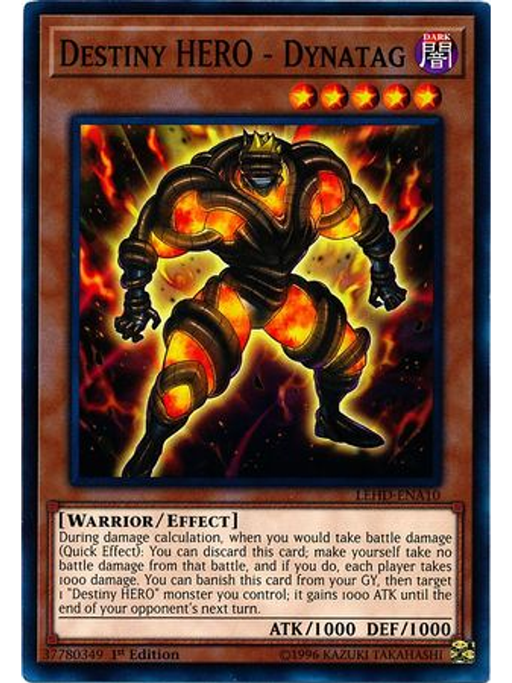 Destiny HERO - Dynatag - LEHD-ENA10 - Common 1st Edition 1