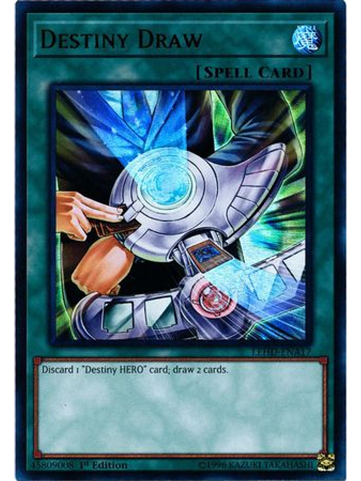 Destiny Draw - LEHD-ENA17 - Ultra Rare 1st Edition 1