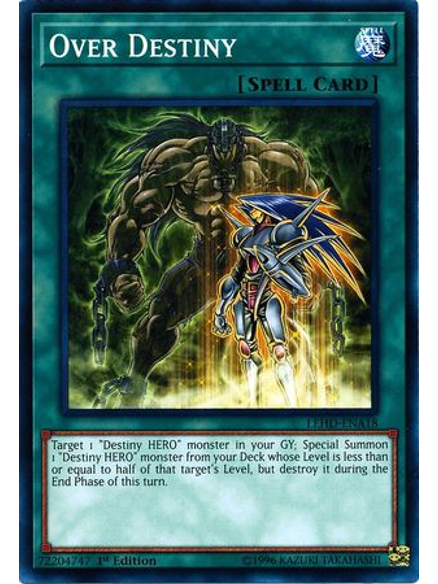 Over Destiny - LEHD-ENA18 - Common 1st Edition 1