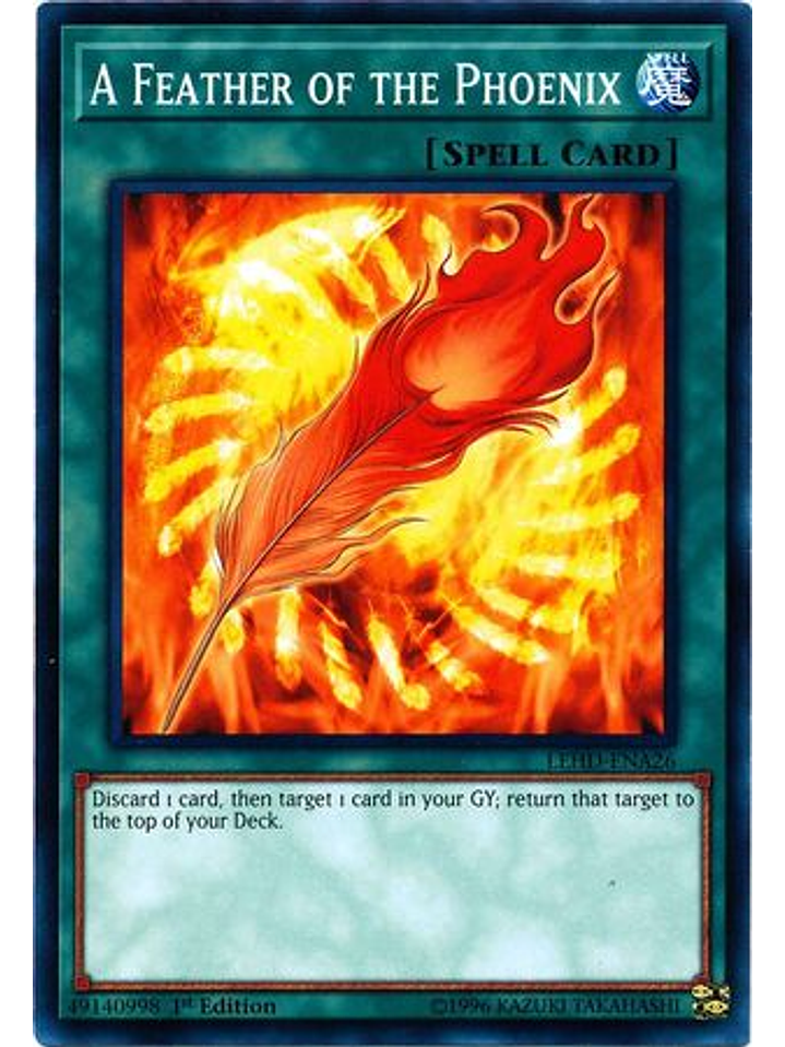 A Feather of the Phoenix - LEHD-ENA26 - Common 1st Edition 1