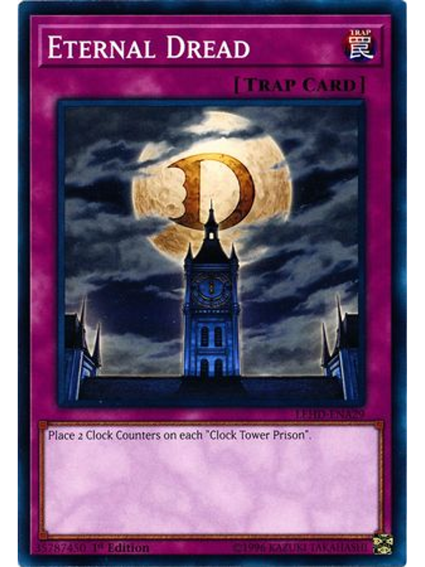 Eternal Dread - LEHD-ENA29 - Common 1st Edition 1