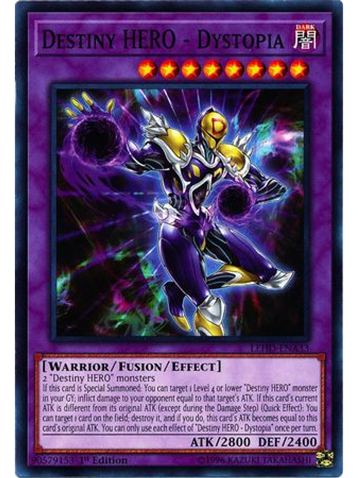 Destiny HERO - Dystopia - LEHD-ENA33 - Common 1st Edition 1