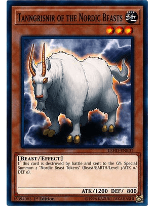 Tanngrisnir of the Nordic Beasts - LEHD-ENB01 - Common 1st Edition