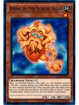 Dverg of the Nordic Alfar - LEHD-ENB05 - Common 1st Edition