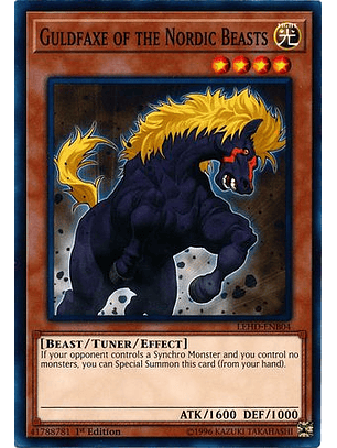 Guldfaxe of the Nordic Beasts - LEHD-ENB04 - Common 1st Edition