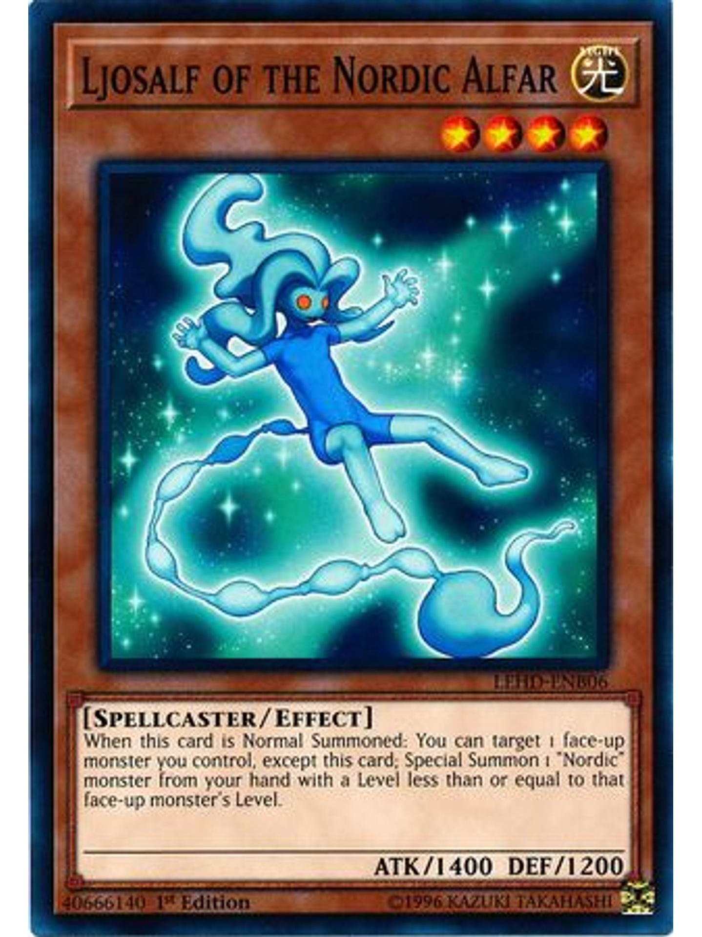 Ljosalf of the Nordic Alfar - LEHD-ENB06 - Common 1st Edition 1