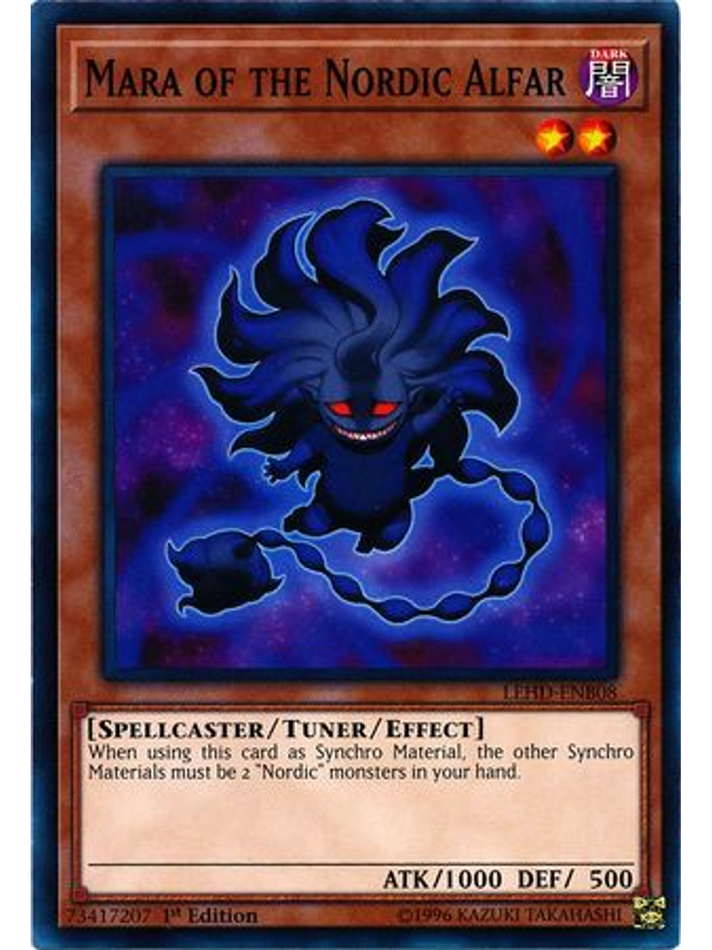 Mara of the Nordic Alfar - LEHD-ENB08 - Common 1st Edition 1