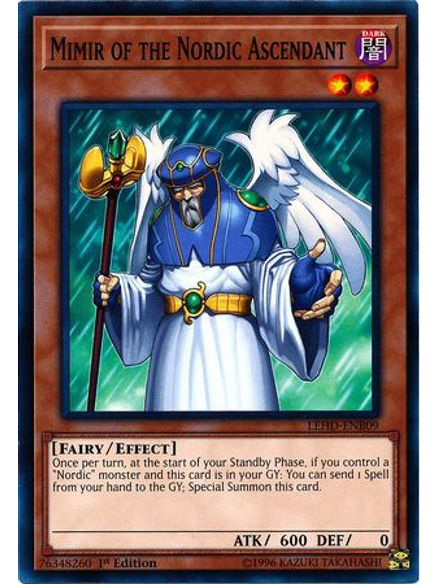 Mimir of the Nordic Ascendant - LEHD-ENB09 - Common 1st Edition 1