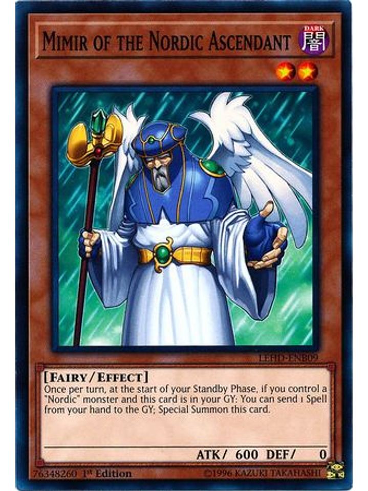 Mimir of the Nordic Ascendant - LEHD-ENB09 - Common 1st Edition 1