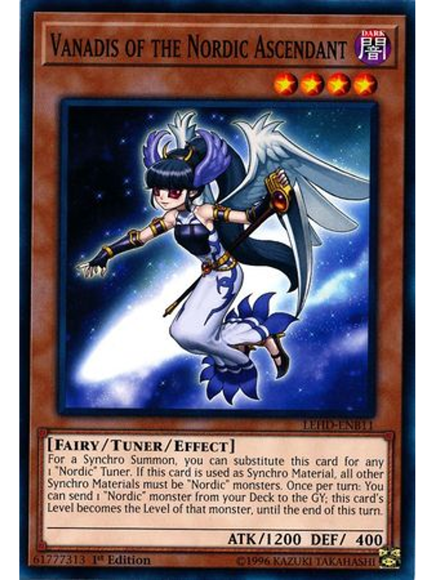 Vanadis of the Nordic Ascendant - LEHD-ENB11 - Common 1st Edition 1