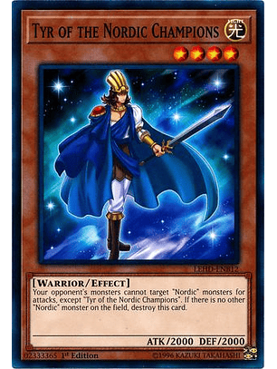 Tyr of the Nordic Champions - LEHD-ENB12 - Common 1st Edition