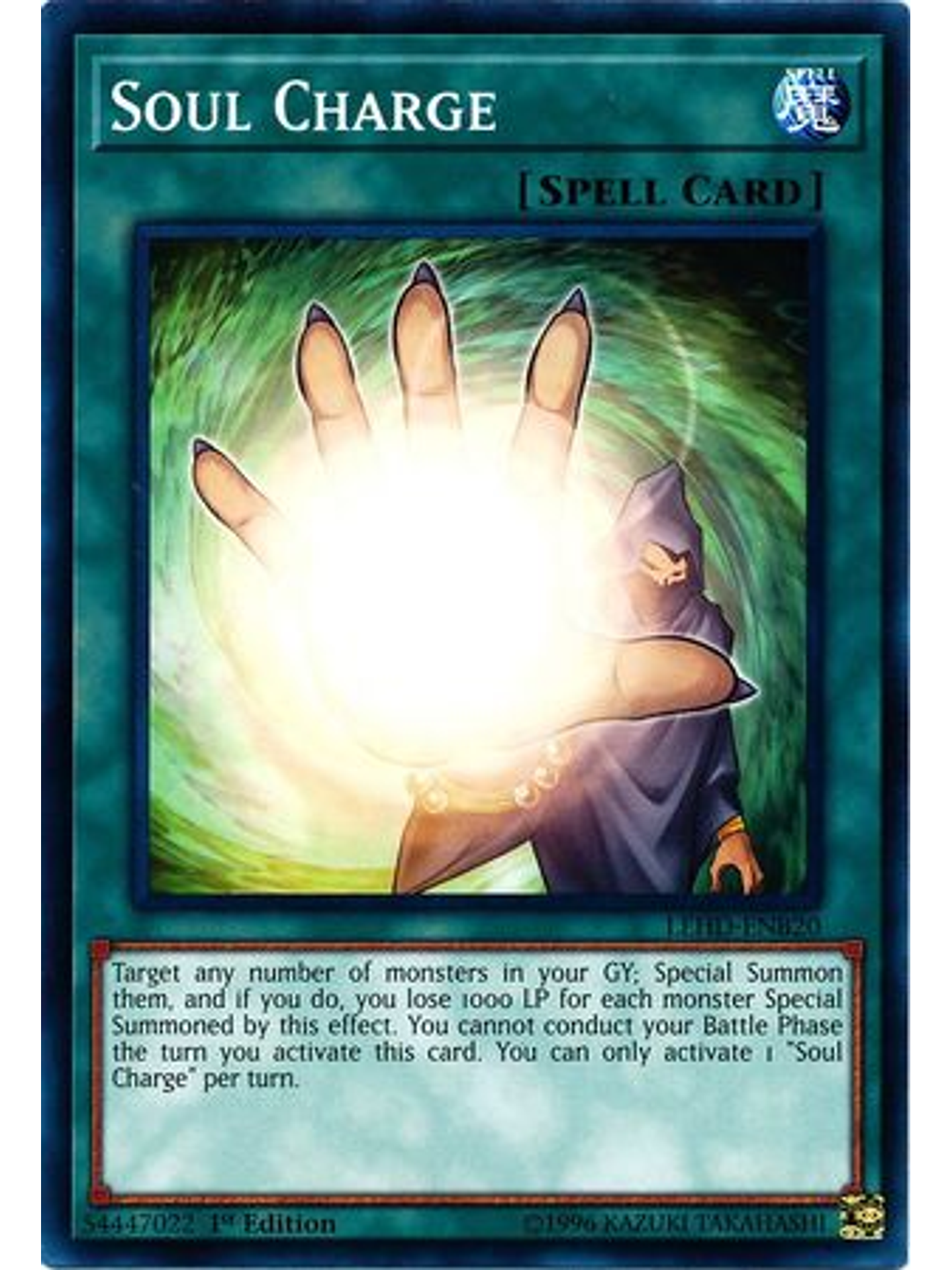 Soul Charge - LEHD-ENB20 - Common 1st Edition 1