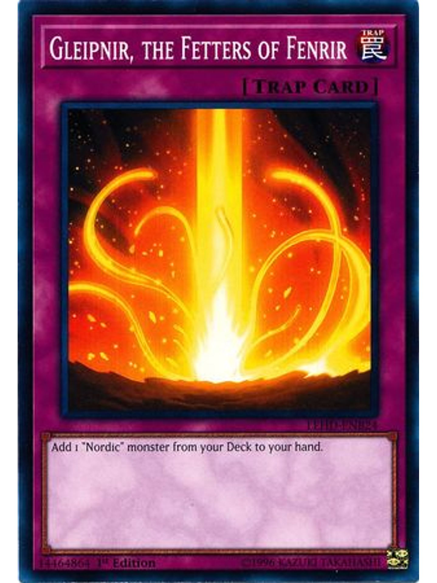 Gleipnir, the Fetters of Fenrir - LEHD-ENB24 - Common 1st Edition 1