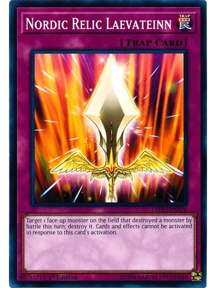 Nordic Relic Laevateinn - LEHD-ENB26 - Common 1st Edition 1