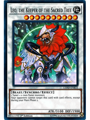 Leo, the Keeper of the Sacred Tree - LEHD-ENB33 - Common 1st Edition