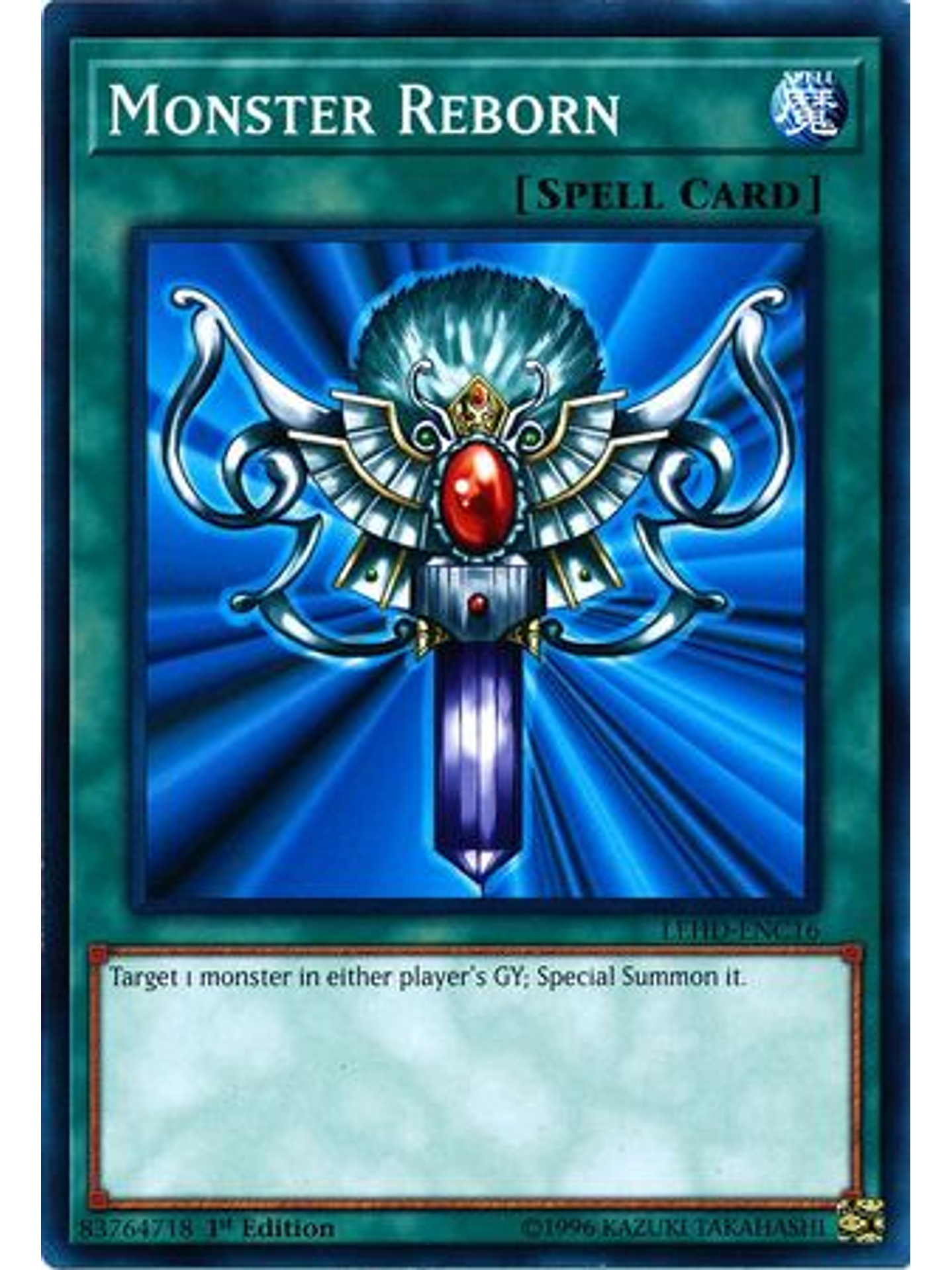 Monster Reborn - LEHD-ENC16 - Common 1st Edition 1