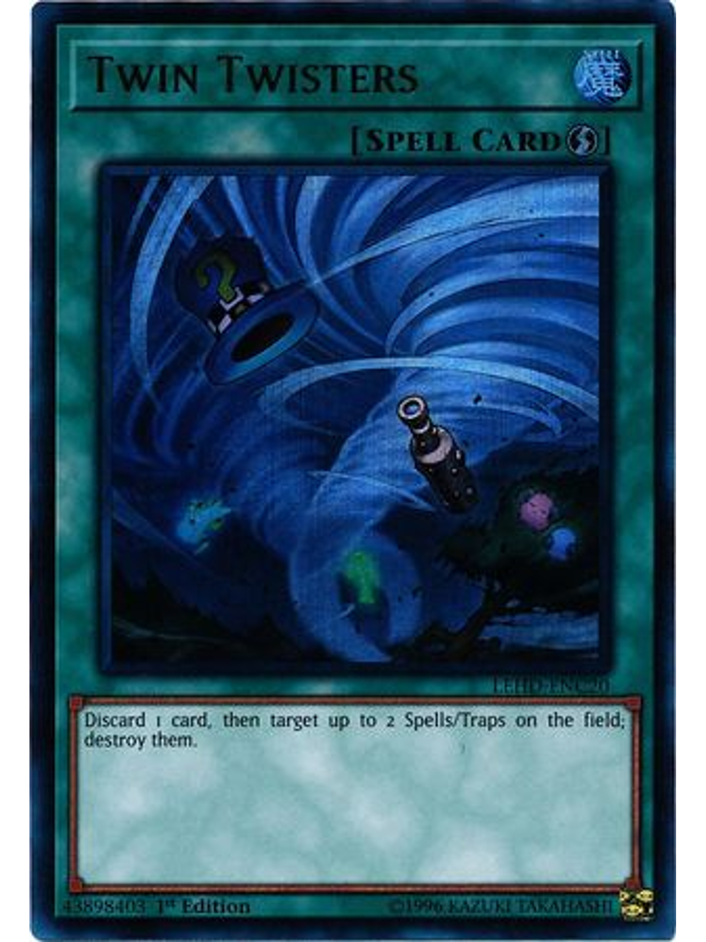 Twin Twisters - LEHD-ENC20 - Ultra Rare 1st Edition 1