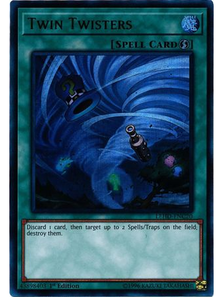 Twin Twisters - LEHD-ENC20 - Ultra Rare 1st Edition 1