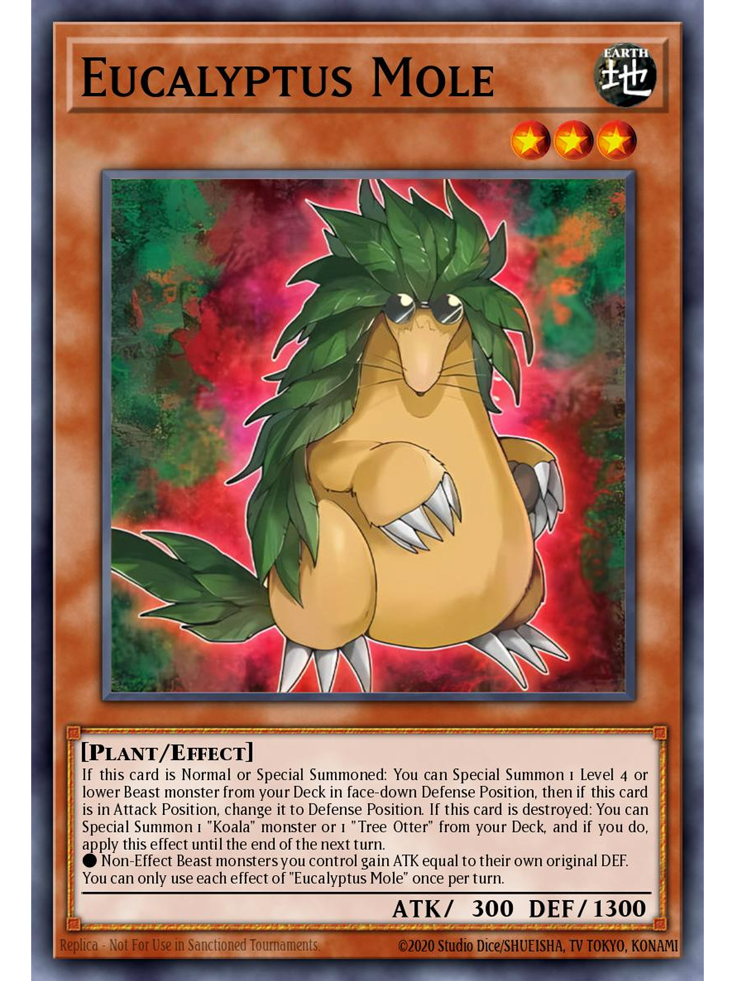 Eucalyptus Mole - MZMU-EN021 - Rare 1st Edition 1