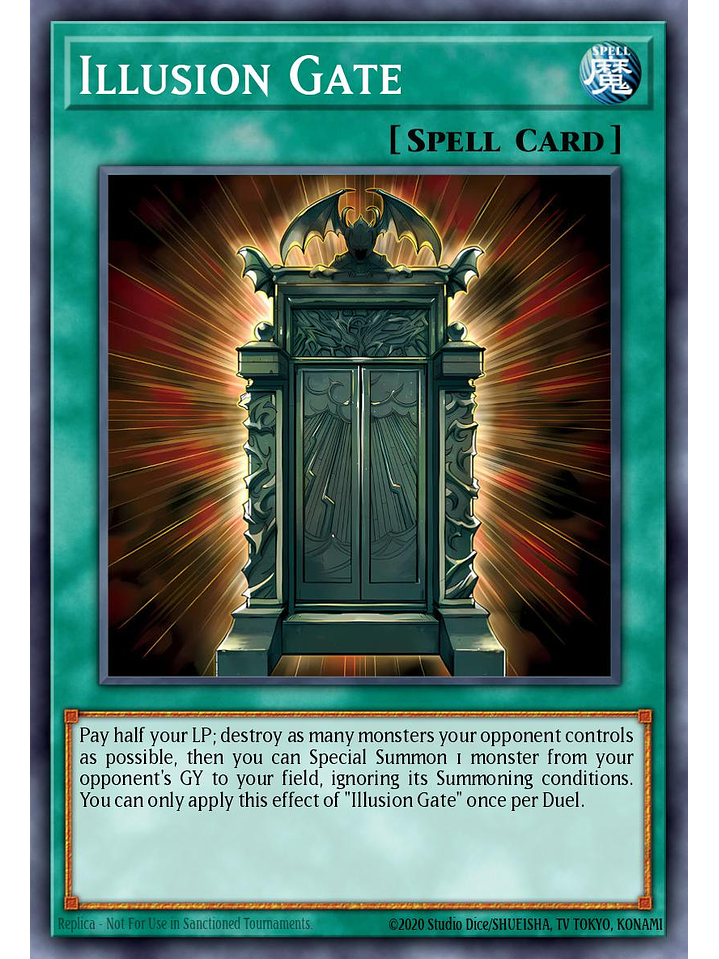 Illusion Gate - MZMU-EN023 - Secret Rare 1st Edition 1