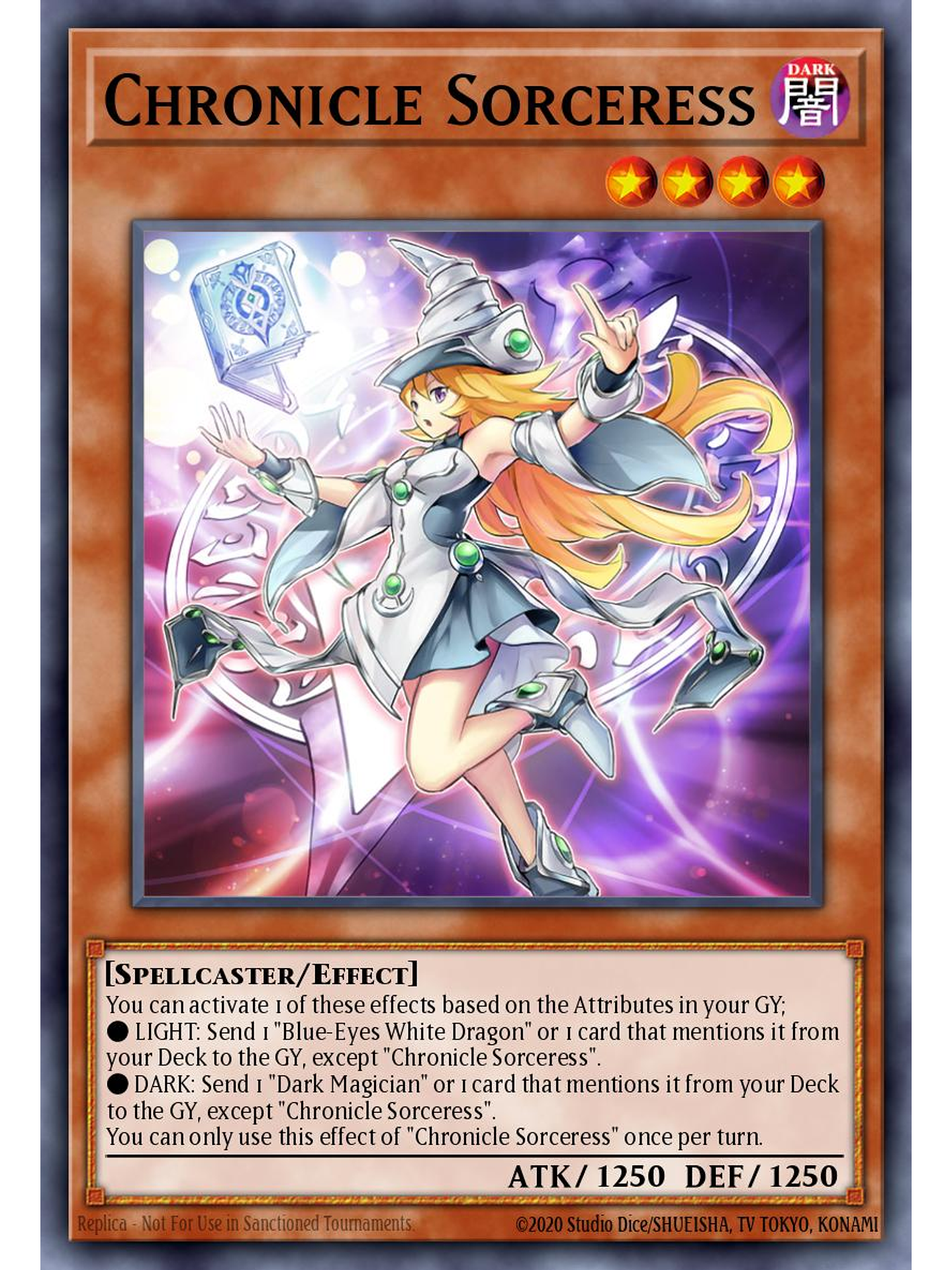 Chronicle Sorceress - MZMU-EN032 - Collector's Rare 1st Edition 1