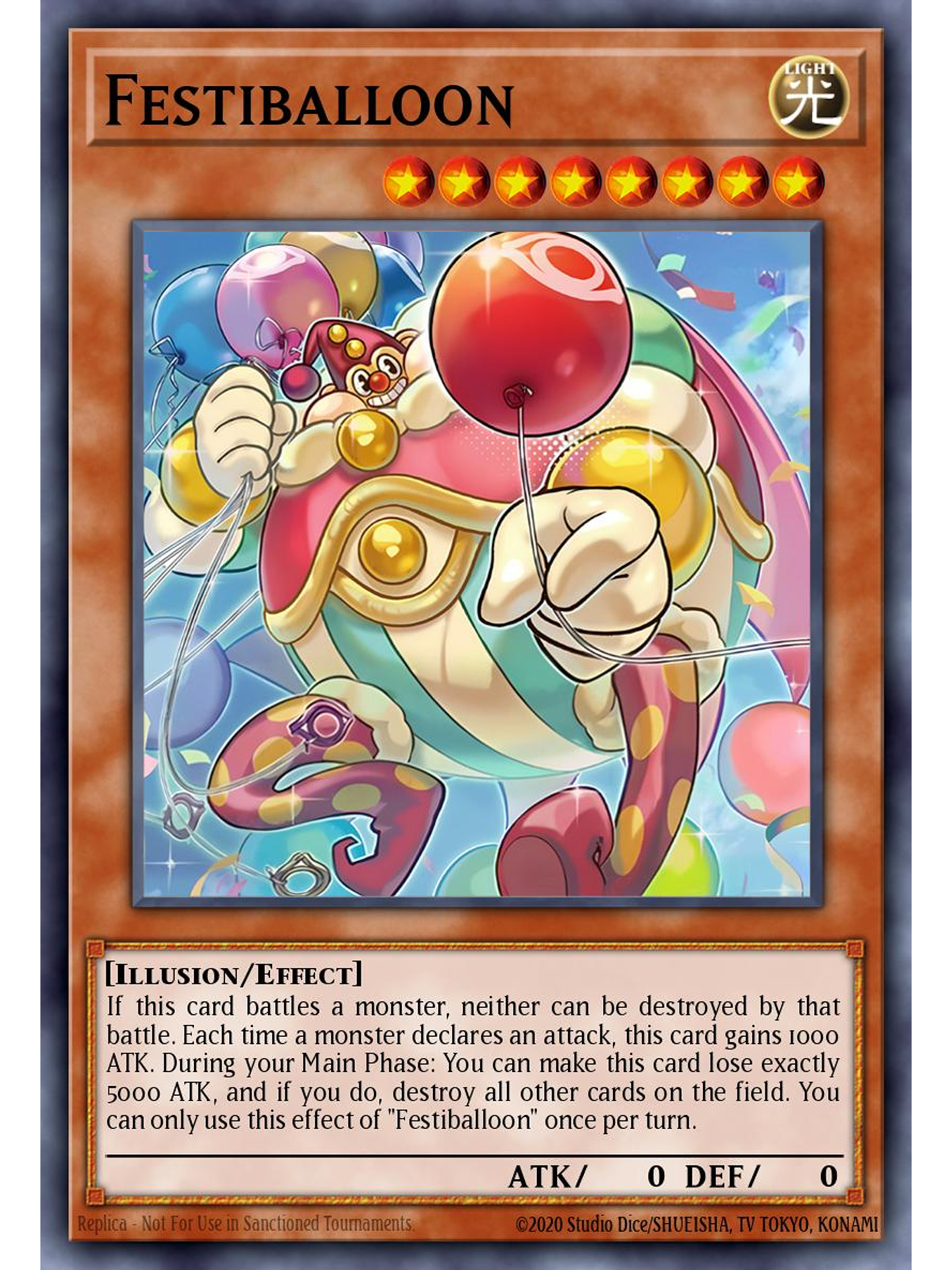 Festiballoon - MZMU-EN035 - Rare 1st Edition 1