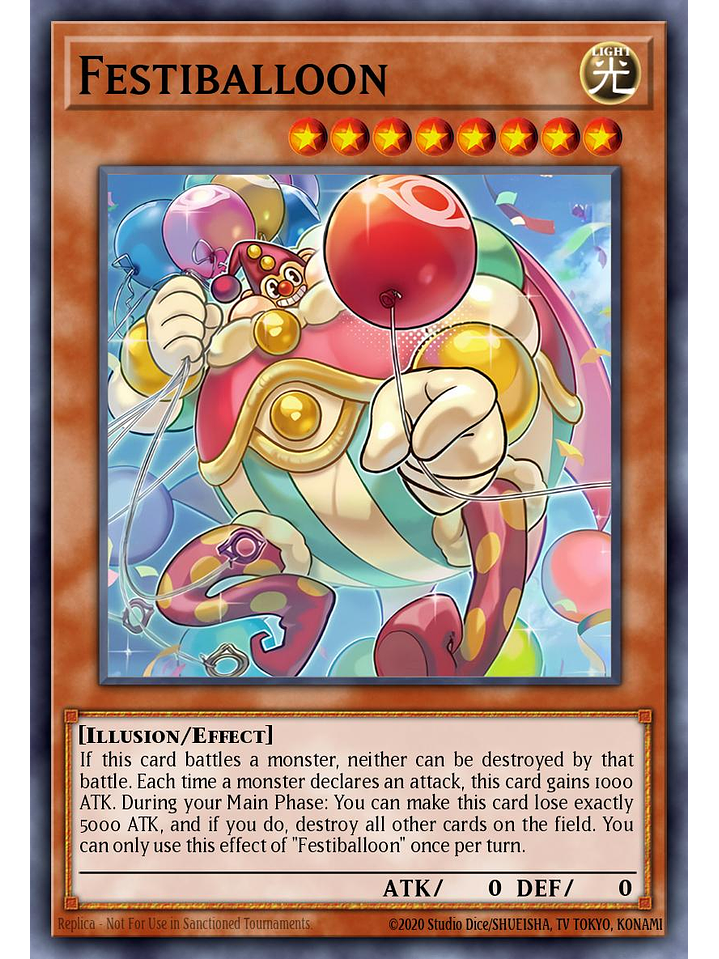 Festiballoon - MZMU-EN035 - Rare 1st Edition 1