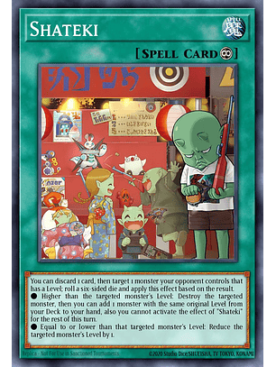 Shateki - MZMU-EN038 - Rare 1st Edition