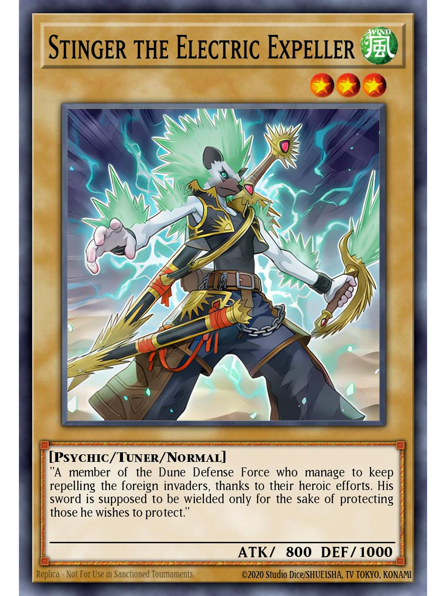 Stinger the Electric Expeller - MZMU-EN040 - Rare 1st Edition 1