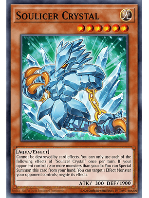 Soulicer Crystal - MZMU-EN042 - Rare 1st Edition