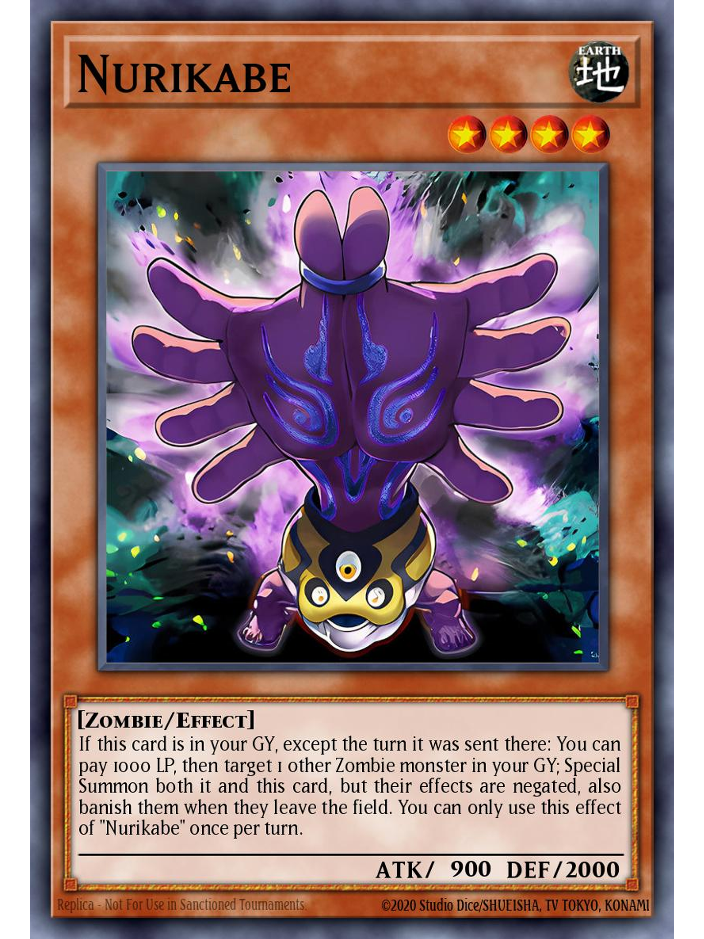 Nurikabe - MZMU-EN044 - Rare 1st Edition 1